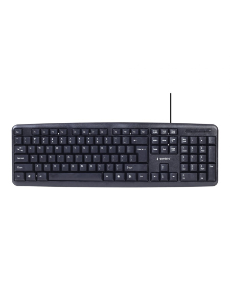 Gembird 4-in-1 Multimedia office set KBS-UO4-01 Wired, Mouse included, US Layout, Black