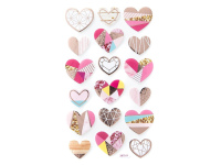 Lipdukai iš putų ŠIRDYS 18vnt.