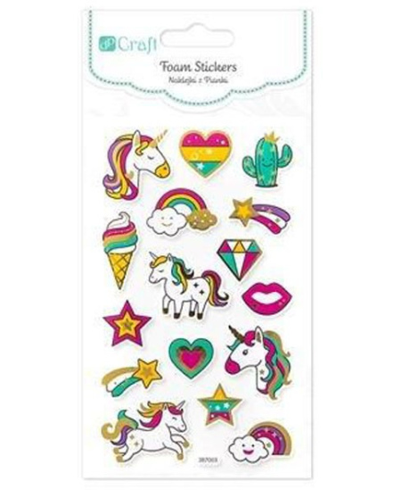 Lipdukai iš putų Vienaragiai, 16 vnt.