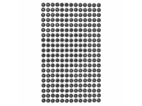 Dekor.lipnūs kristalai 6mm 260vnt BLACK