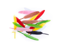 Plunksnos žąsies 13cm 20vnt mix