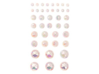 Lipnūs kristalai 40vnt OPALESCENT CREAM