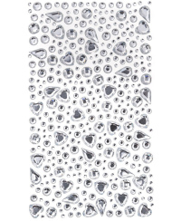 Lipnūs kristalai 250vnt CRYSTAL