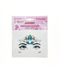 Veido lipdukai - kristalai ALPINO Cristales faciales Princess