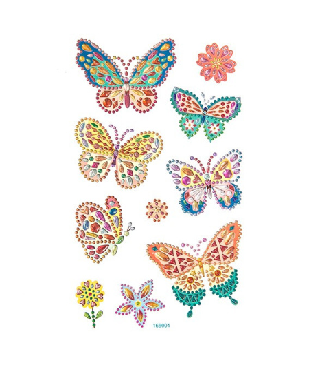 Lipdukai Drugeliai, 10 vnt.