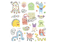 Lipdukai IŠDYKĘ MONSTRAI 24vnt