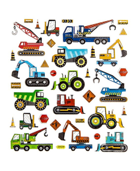 Lipdukai Statybinės Transporto Priemonės, 35 vnt.