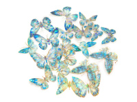 Lipdukai DRUGELIAI 20vnt melsvi