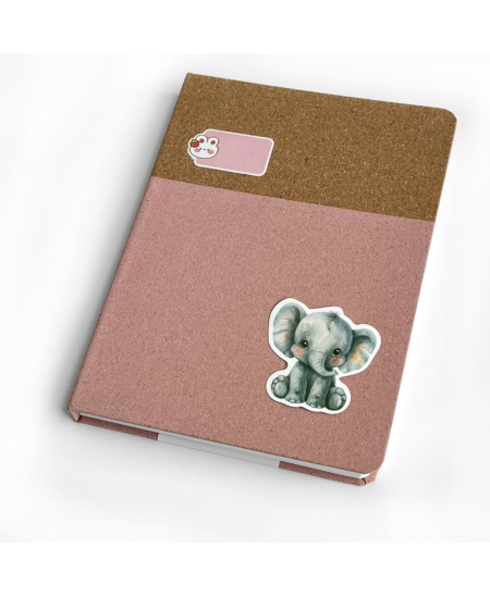 Lipdukai ritinėlyje Mieli Gyvūnai, 4.5x2.5 cm, 100 vnt.