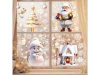 Lipdukai ant langų ŽIEMA 113pcs