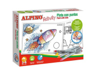 Spalvinimo rinkinys (dvipusiai flomasteriai) ALPINO Activity 12sp