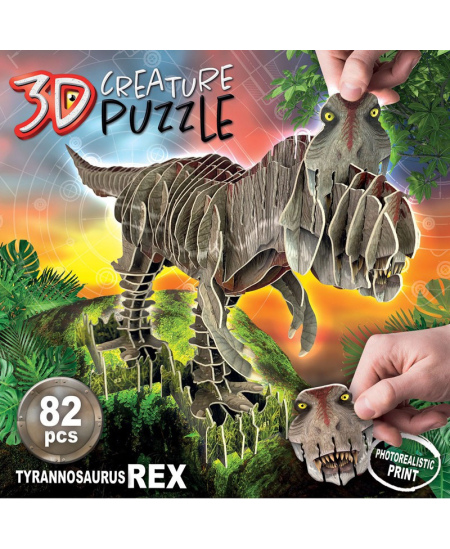 Dėlionė EDUCA 3D T-REX