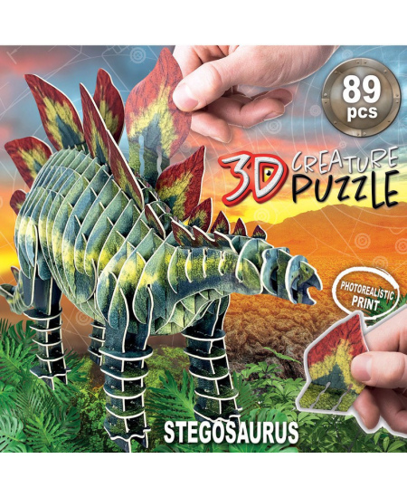 Dėlionė EDUCA 3D Stegosauras