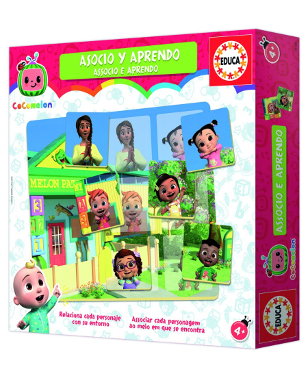 Žaidimas EDUCA Associo e aprendo
