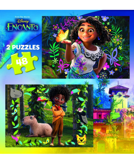 2 dėlionės EDUCA Disney Encanto, 2x48 detalių