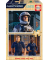 2 medinės dėlionės EDUCA Lightyear, 2x25 detalių