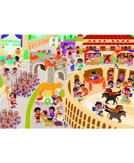 Dėlionė EDUCA Ancient Roma, 300 detalių