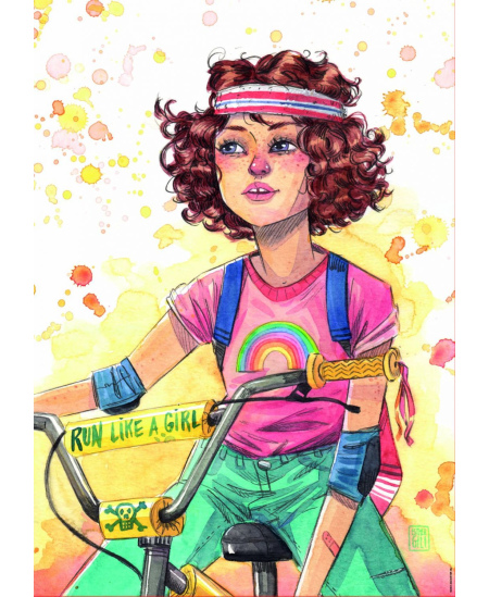 Dėlionė EDUCA Run like a girl, 500 detalių
