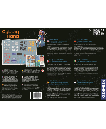 Lavinamasis rinkinys KOSMOS Cyborg Hand