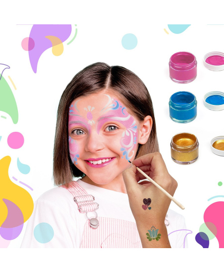 Veido makiažo rinkinys ALPINO Fiesta Festival, 4 spalvos