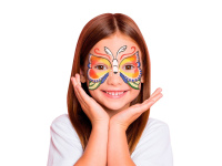 Dažai grimui ALPINO Fiesta AQUA 5sp+ 1 teptukas