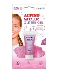Gelis grimui 14ml ALPINO Metallic pink bls
