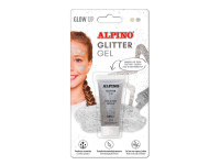 Gelis grimui 14ml ALPINO Glitter silver  bls