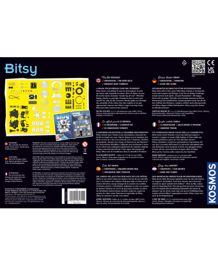 Lavinamasis rinkinys KOSMOS Bitsy