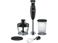 Bosch | Blender | CleverMixx MSM2650B | Hand Blender | 600 W | Jar material Plastic | Chopper | Mini chopper | Black