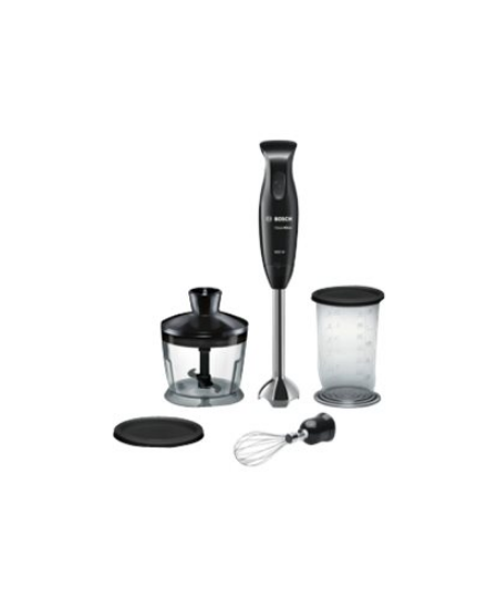 Bosch | Blender | CleverMixx MSM2650B | Hand Blender | 600 W | Jar material Plastic | Chopper | Mini chopper | Black