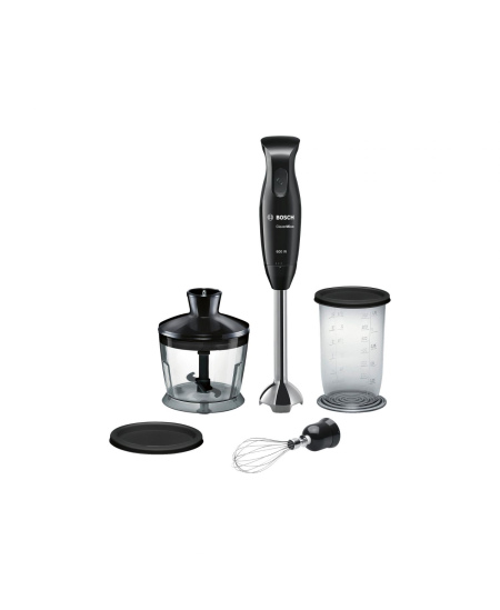 Bosch | Blender | CleverMixx MSM2650B | Hand Blender | 600 W | Jar material Plastic | Chopper | Mini chopper | Black
