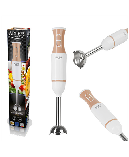 Adler | Hand Blender | AD 4616 | Hand Blender | 500 W | Number of speeds 2 | White