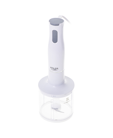 Adler | Hand blender set | AD 4620 | Hand Blender | 800 W | Number of speeds 2 | Chopper | White