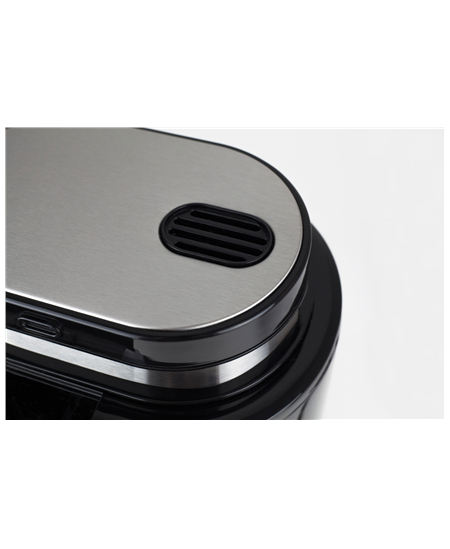 Caso | Design Compact Coffee Maker with Grinder | Pump pressure Not applicable bar | 600 W | Manual | Black/Stainless steel