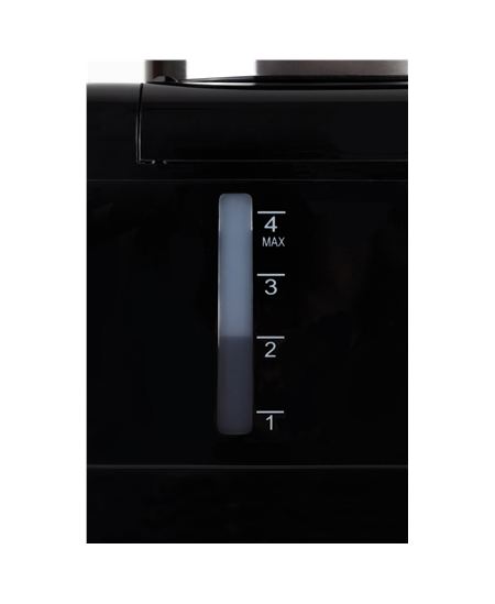 Caso | Design Compact Coffee Maker with Grinder | Pump pressure Not applicable bar | 600 W | Manual | Black/Stainless steel