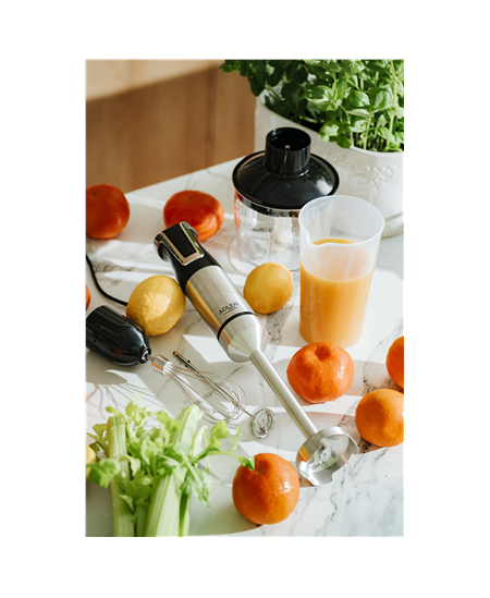 Adler | AD 4627 | Hand Blender Set | 1800 W | Number of speeds 20 | Turbo mode | Chopper | Stainless Steel/Black