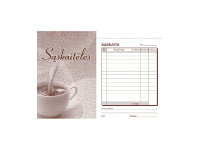 Užrašų knygelė kavinėms 5228