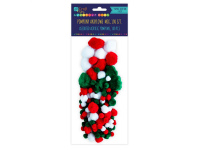 Akriliniai burbuliukai,R/B/Ž, 100vnt