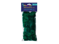 Akriliniai burbuliukai, t.žali, 24vnt.