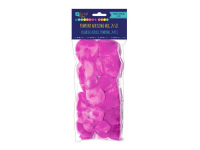 Akriliniai burbuliukai, rausvi, 24vnt.