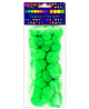 Akriliniai burbuliukai, žali, 24vnt.