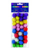 Poliesterio dekoratyviniai burbuliukai, 2 cm, 40 vnt.