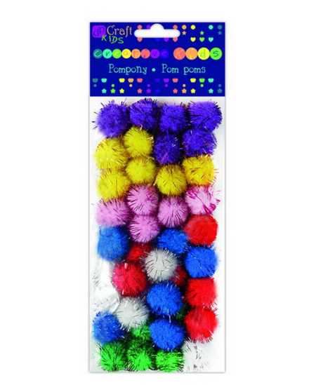 Poliesterio dekoratyviniai burbuliukai, 2 cm, 40 vnt.