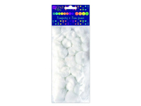 Akriliniai balti burbuliukai 24vnt.