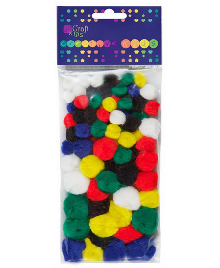 Akriliniai burbuliukai, spalvoti, 78 vnt.
