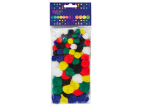 Akriliniai spalvoti burbuliukai 78vnt.