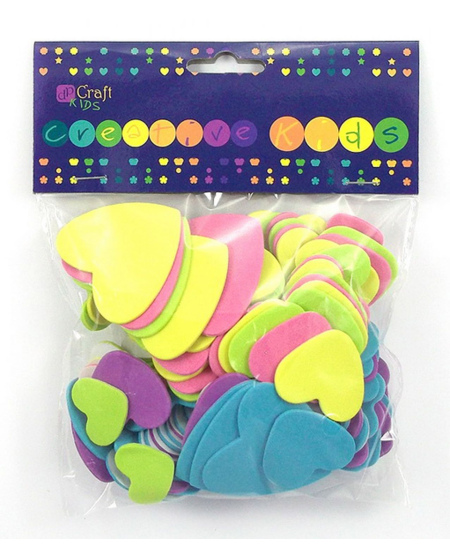 Lipdukai iš putų Širdys, 120 vnt., AP120S