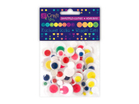 Lipnios judančios sp.akys MIX 75vnt.(8 10 15