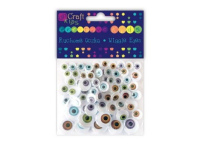 Judančios akys natūralios sp.72vnt.(8 10 12 15)