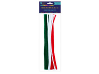 Dekor. vielutės B/Ž/R 30cm 25vnt.